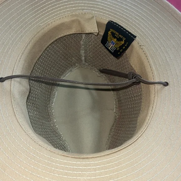 HENSCHEL HAT CO Safari hat with Mesh Crown. Large - Picture 2 of 5